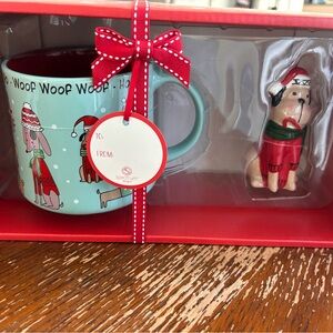 New Spectrum Holiday Dog Mug & Ornament Set